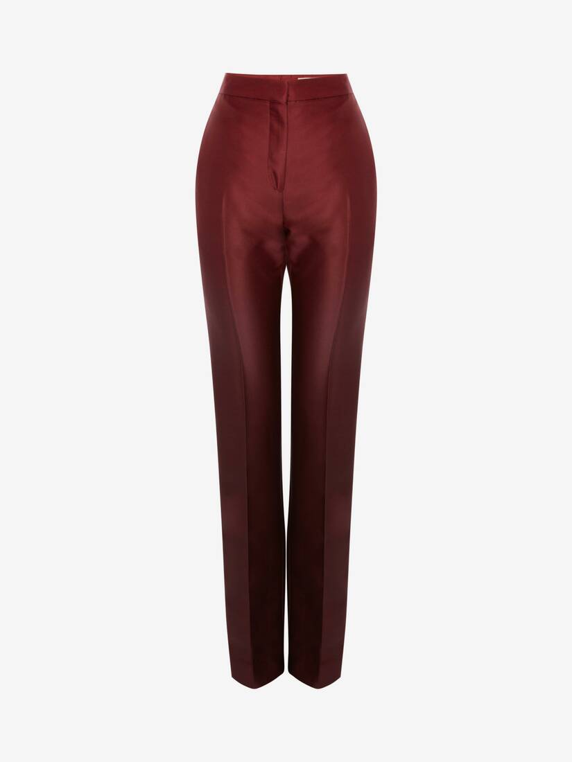 Pantalones Alexander McQueen Dip Dye Long Mujer - Rojos - Mexico 164-FINGYC